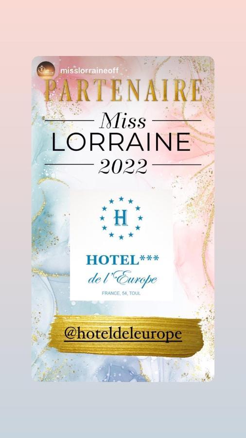 Hotel De L'Europe 툴 외부 사진
